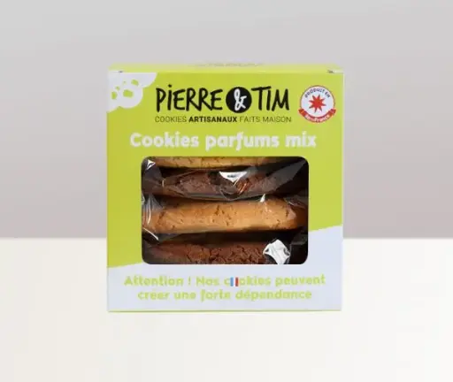 6 X Boîte de 5 cookies parfums mix